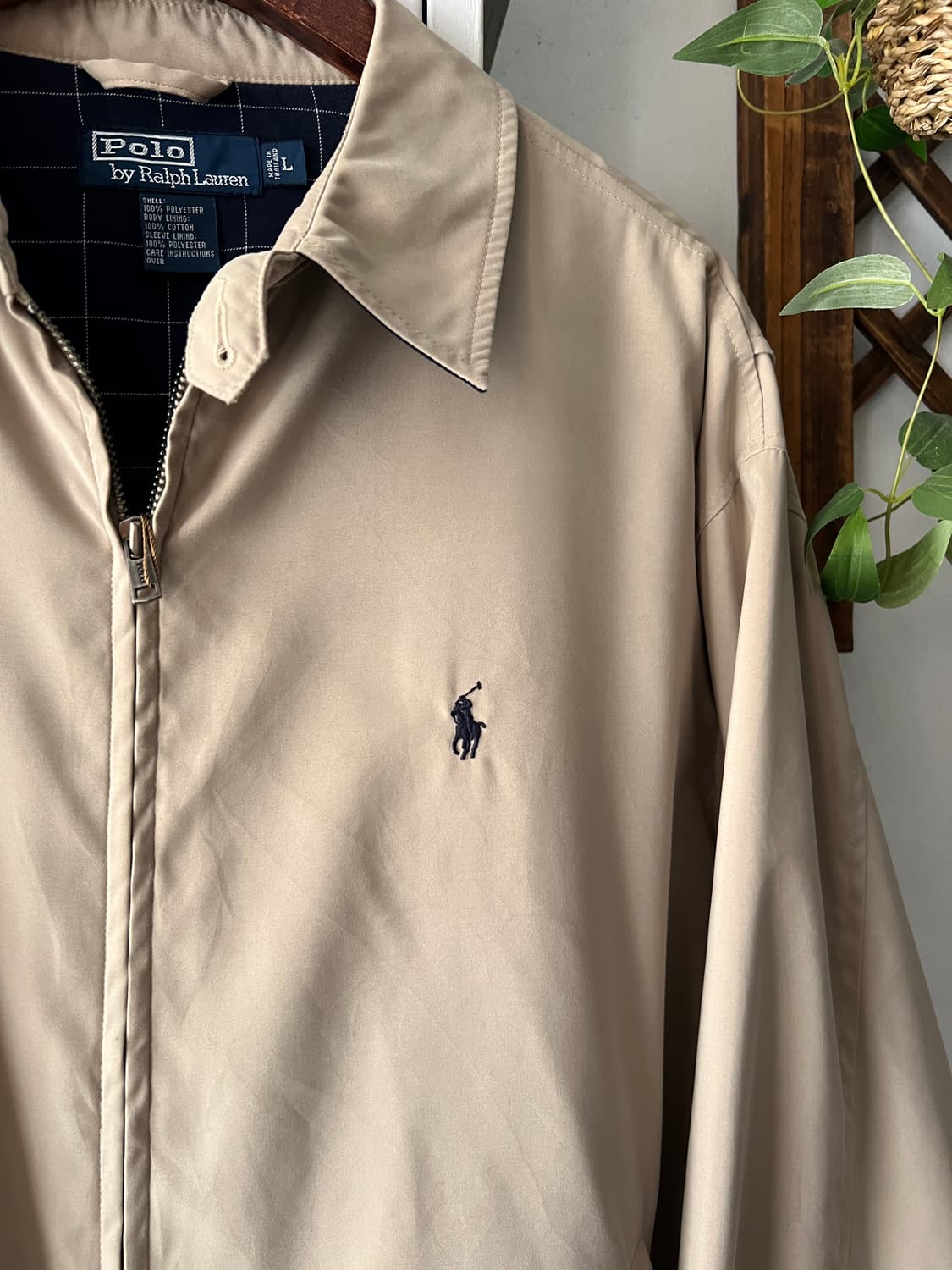 [L]폴로 랄프로렌 클래식 베이지 드리즐러 자켓 상품이미지3