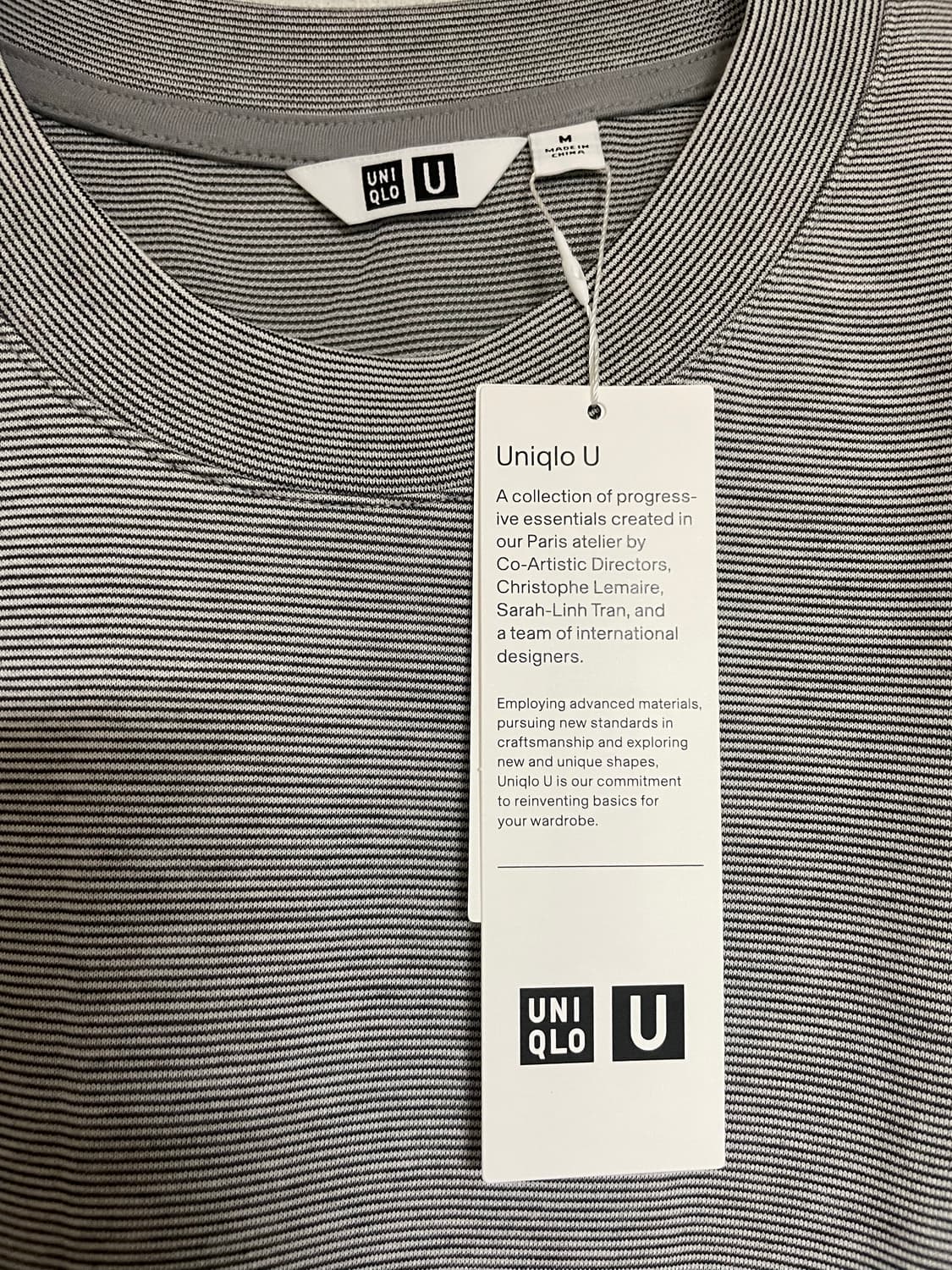 유니클로 U 에어리즘 스트라이프 T 상품이미지3