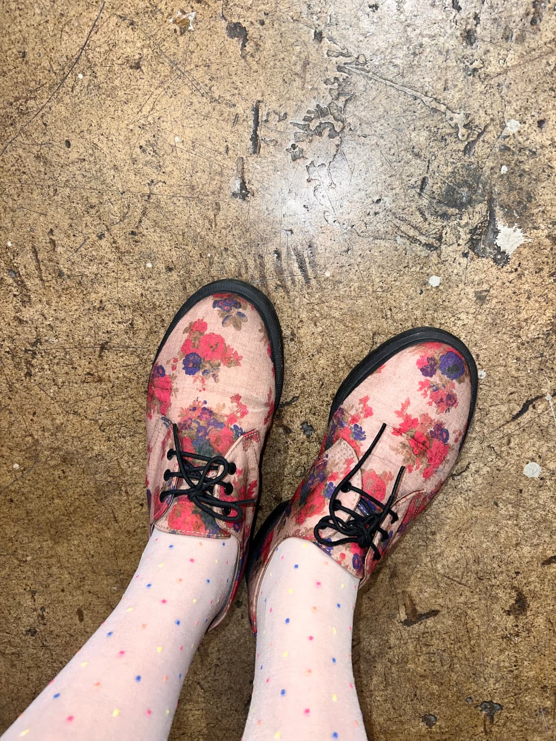 닥터마틴 꽃무늬 로퍼 상품이미지1