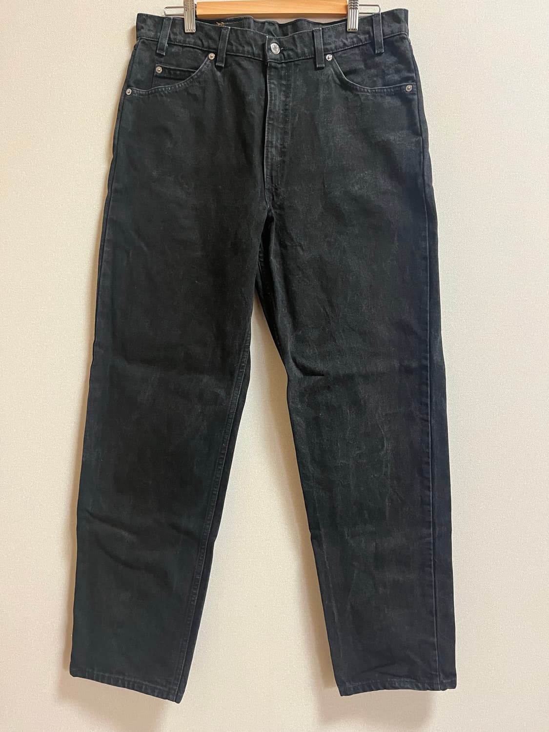 리바이스 오랜지탭 made in usa 90s 550 흑청 상품이미지1