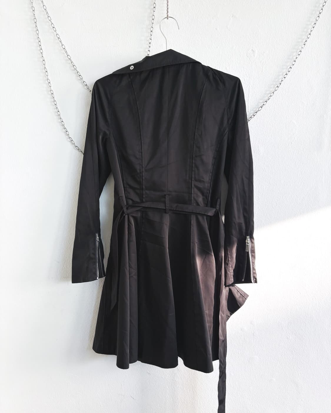 a/x 아르마니 사선지퍼 하이넥 코트 상품이미지7