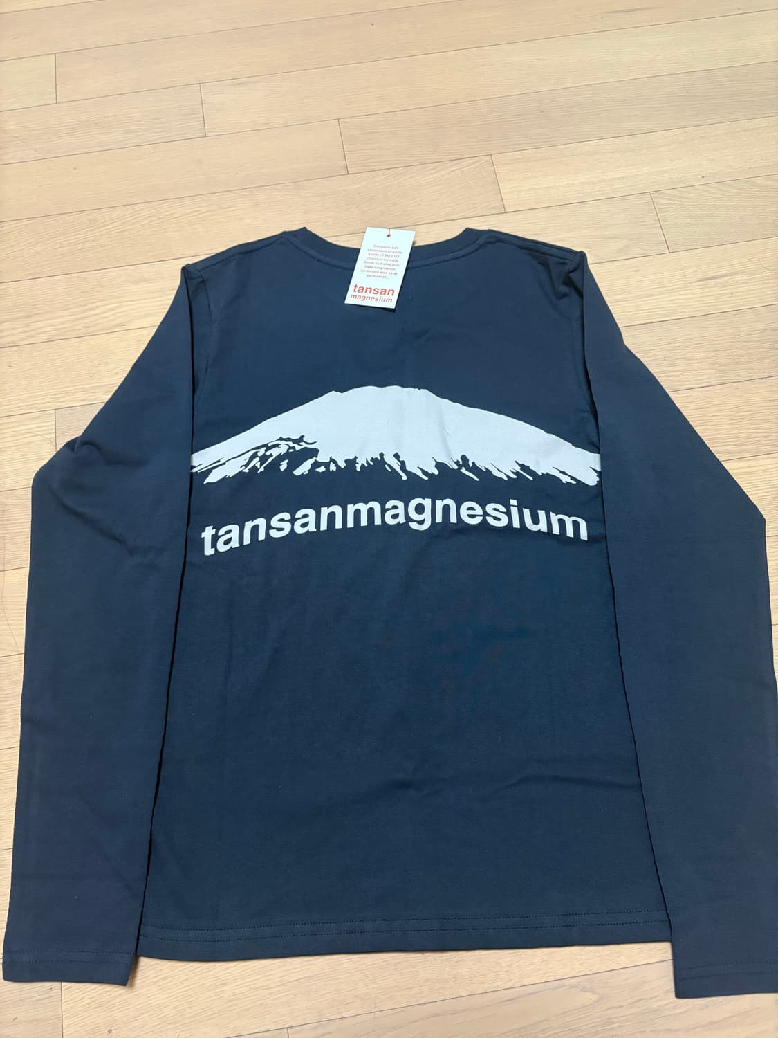 탄산마그네슘 마운틴 롱슬리브 (네이비) women 새상품 상품이미지3