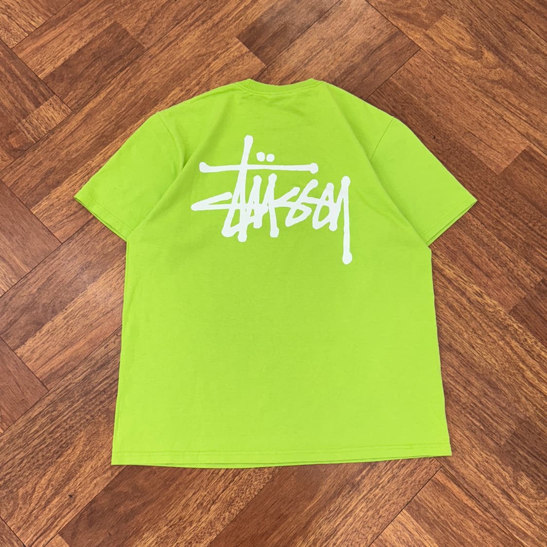 M Stussy 스투시 베이직 로고 라운드 티셔츠  상품이미지1