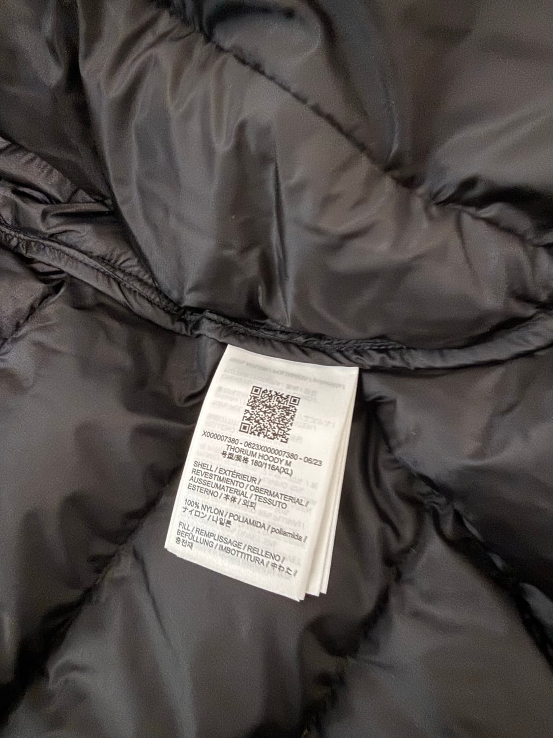 아크테릭스 토륨후디 블랙xl 상품이미지4