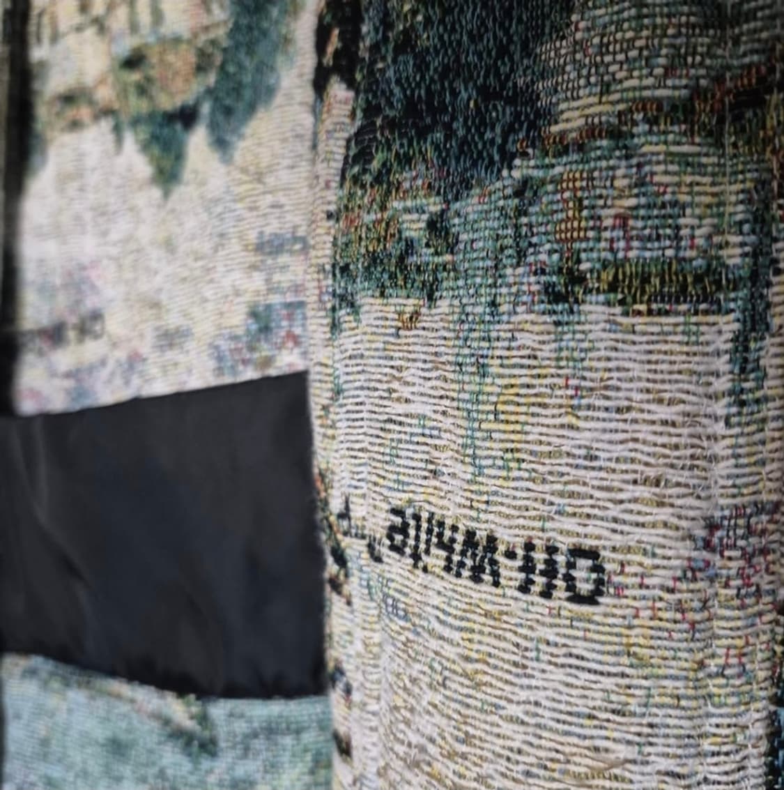 (버질 아블로 착용)오프화이트 마네 명작 자카드 레이크 파카 S 상품이미지4