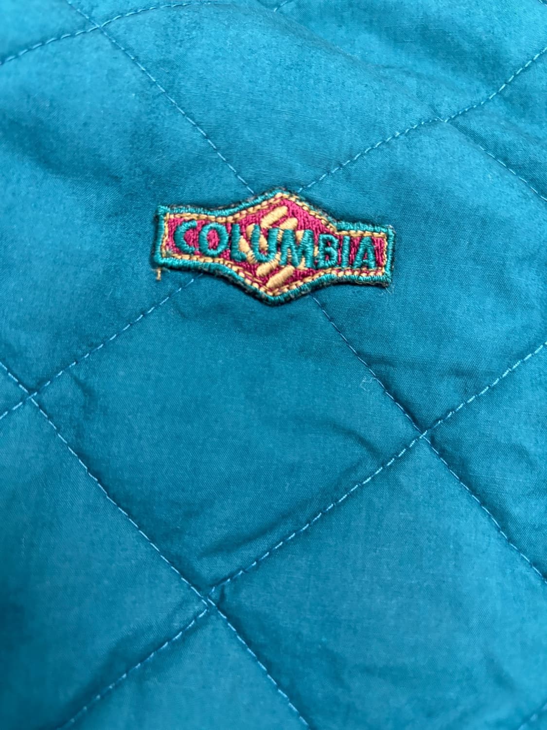 콜롬비아 퀄팅 블루종 점퍼 상품이미지6