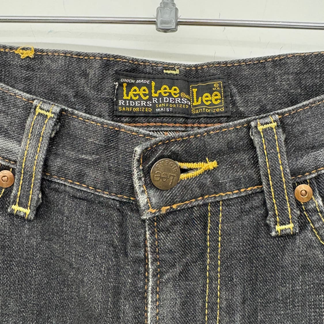 Lee Riders 블랙 데님 팬츠 32in 상품이미지2