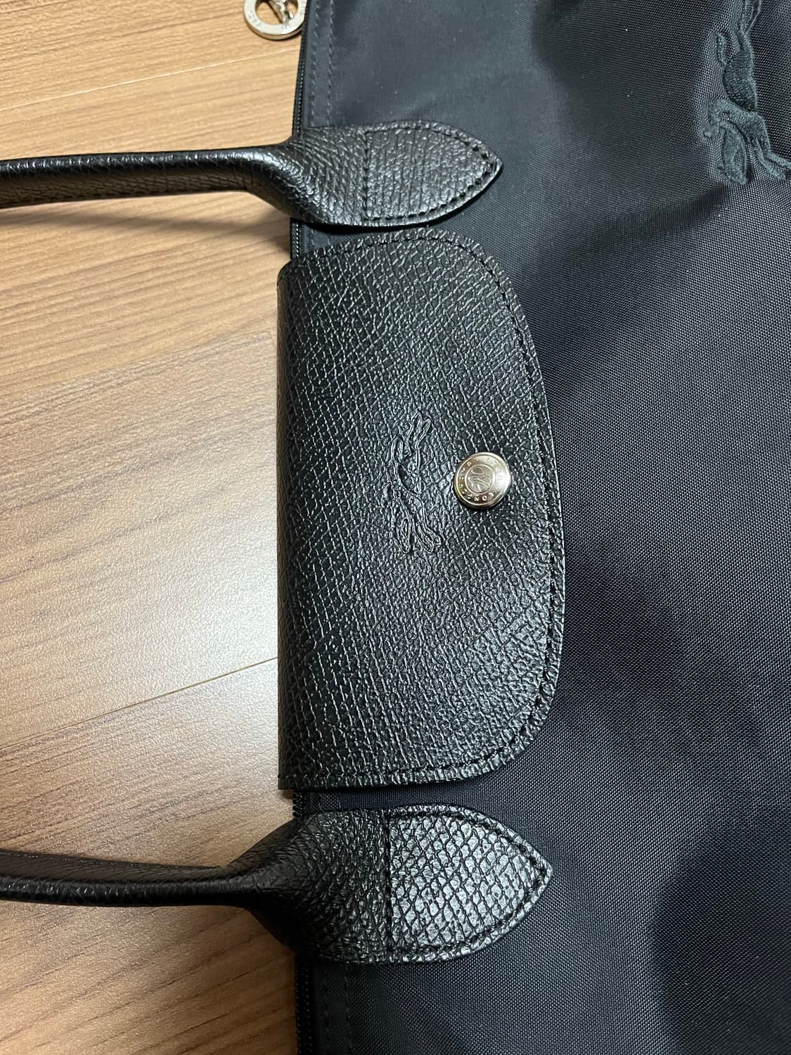 롱샴 르 플리아쥬 그린 숄더백(블랙) 상품이미지7