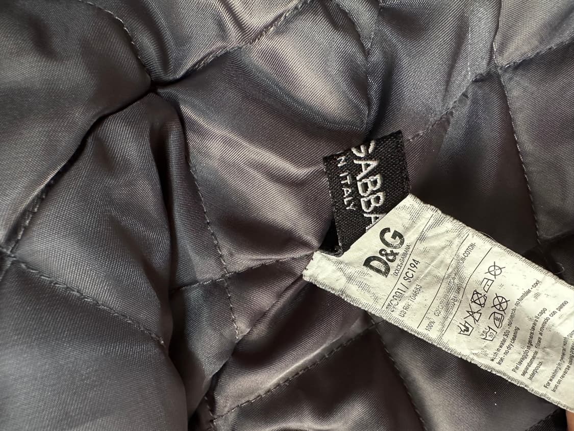 돌체앤가바나 블랙 남성 자켓 상품이미지6