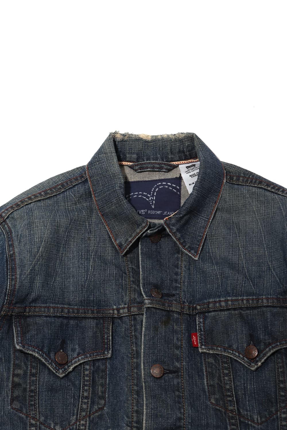 levis 데님 셀비지 트러커 재킷 size M 상품이미지2