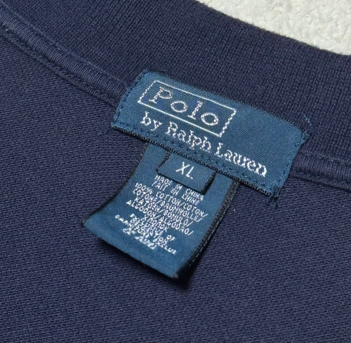폴로 랄프로렌 빅포니 네이비 반팔 상품이미지4