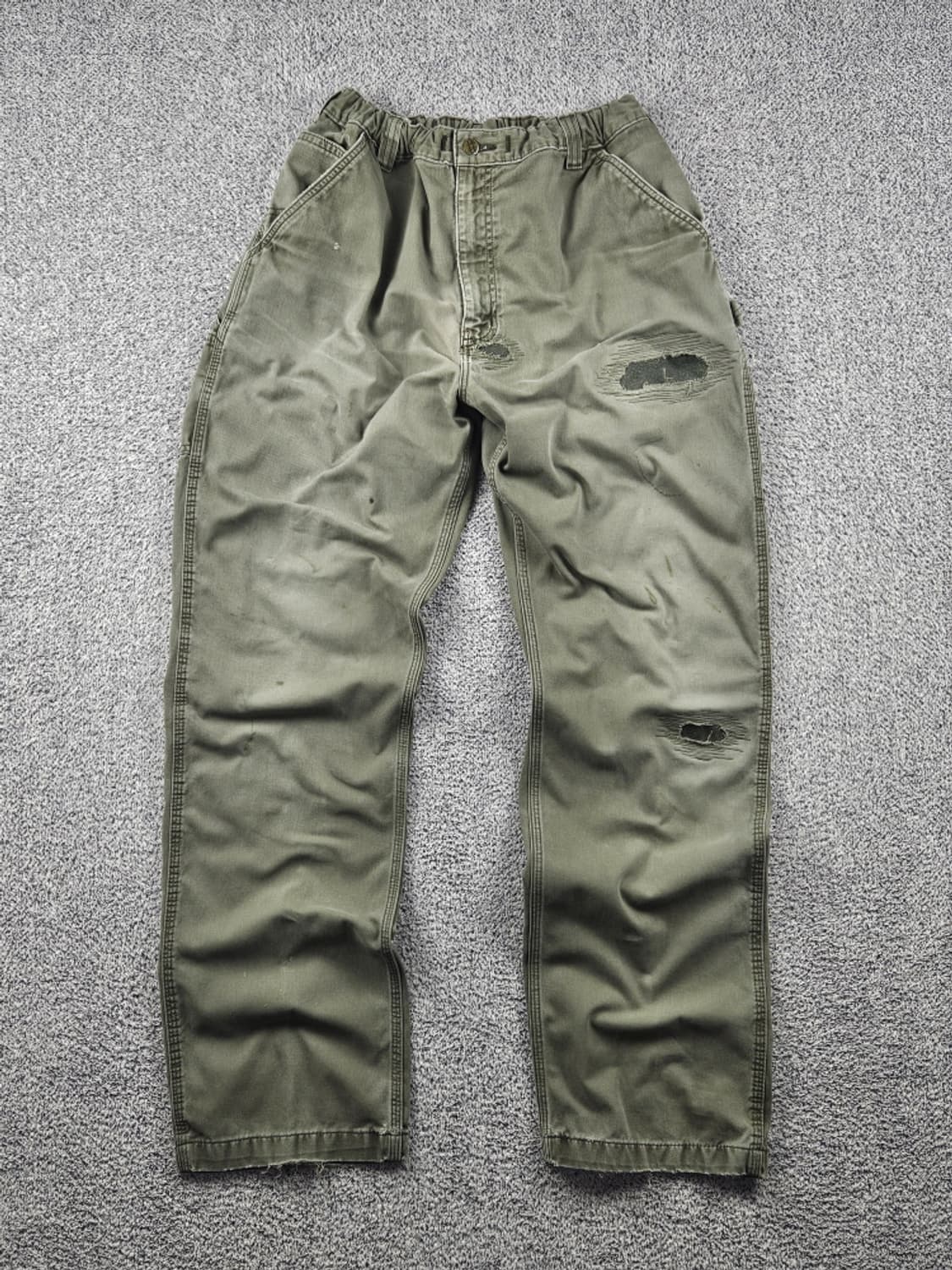 칼하트 밴딩 리페어 커스텀 카펜터 워크 팬츠 (40X34) / 10635 상품이미지3