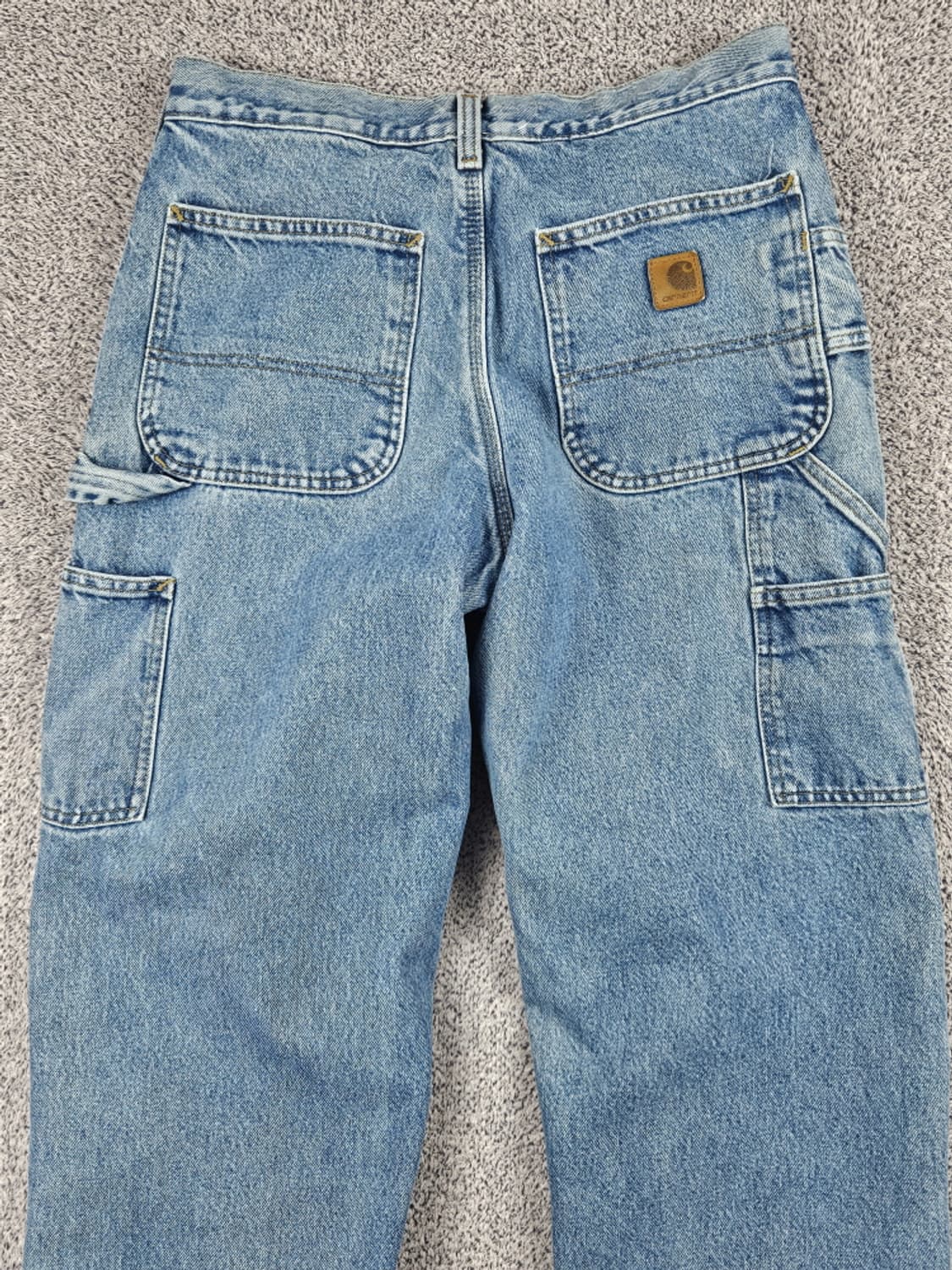 칼하트 헤비 플란넬 체크 데님 워크 팬츠 ( 31" ) / 10047 상품이미지9