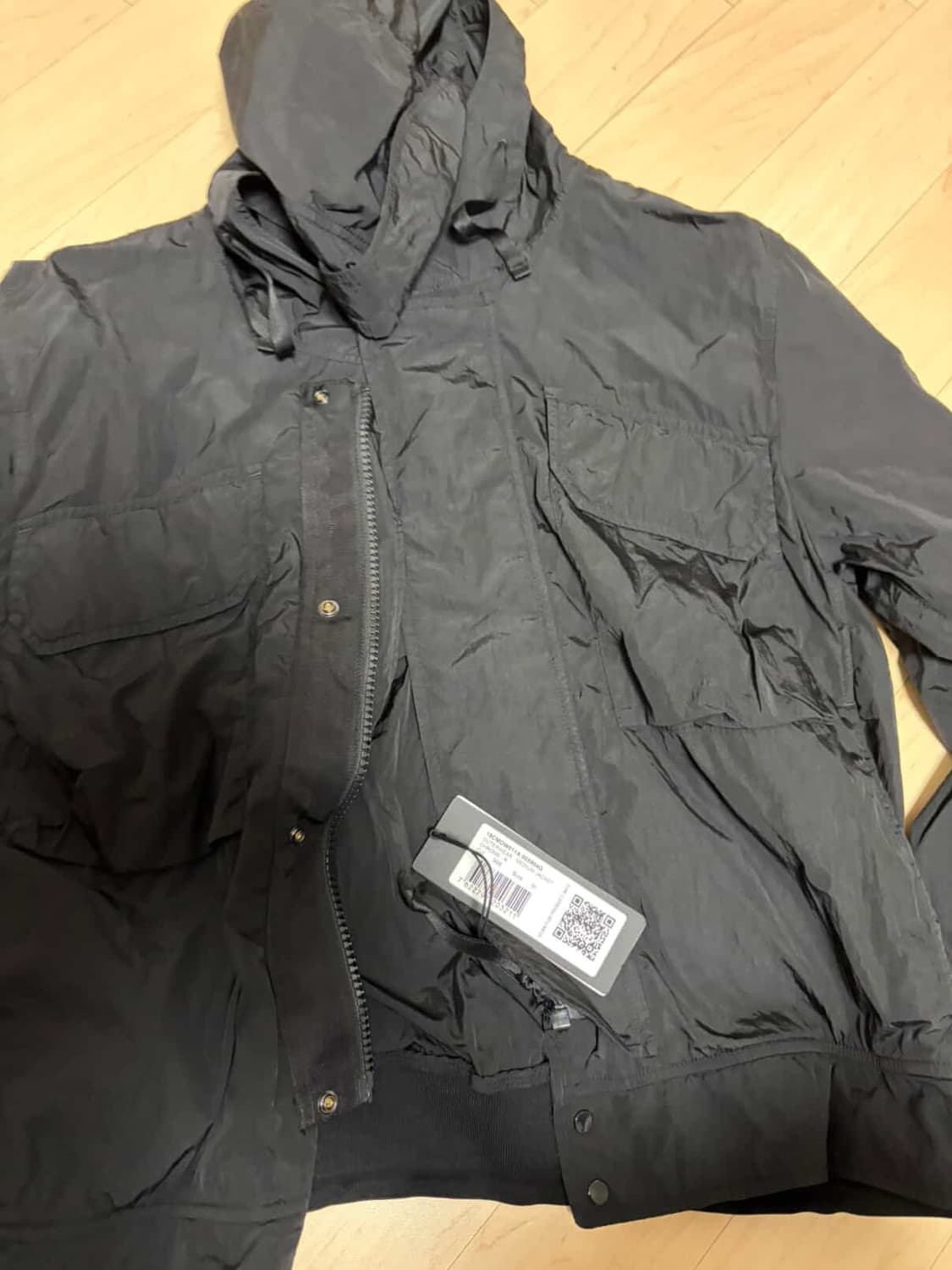 (새상품)cp 컴퍼니 크롬-R 후드 렌즈자켓 25ss m 상품이미지5