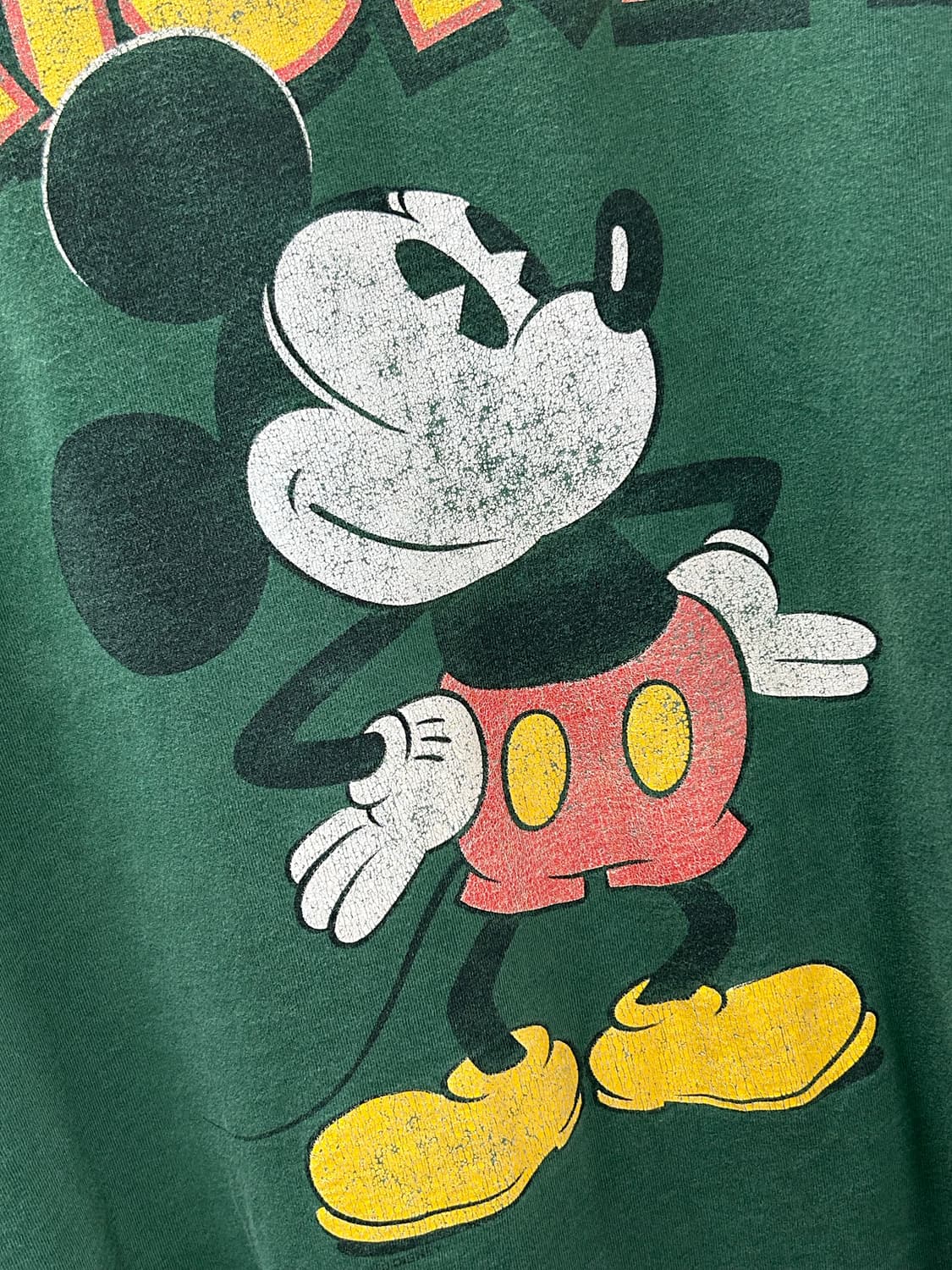 빈티지 미키 마우스 반팔 티셔츠 상품이미지3