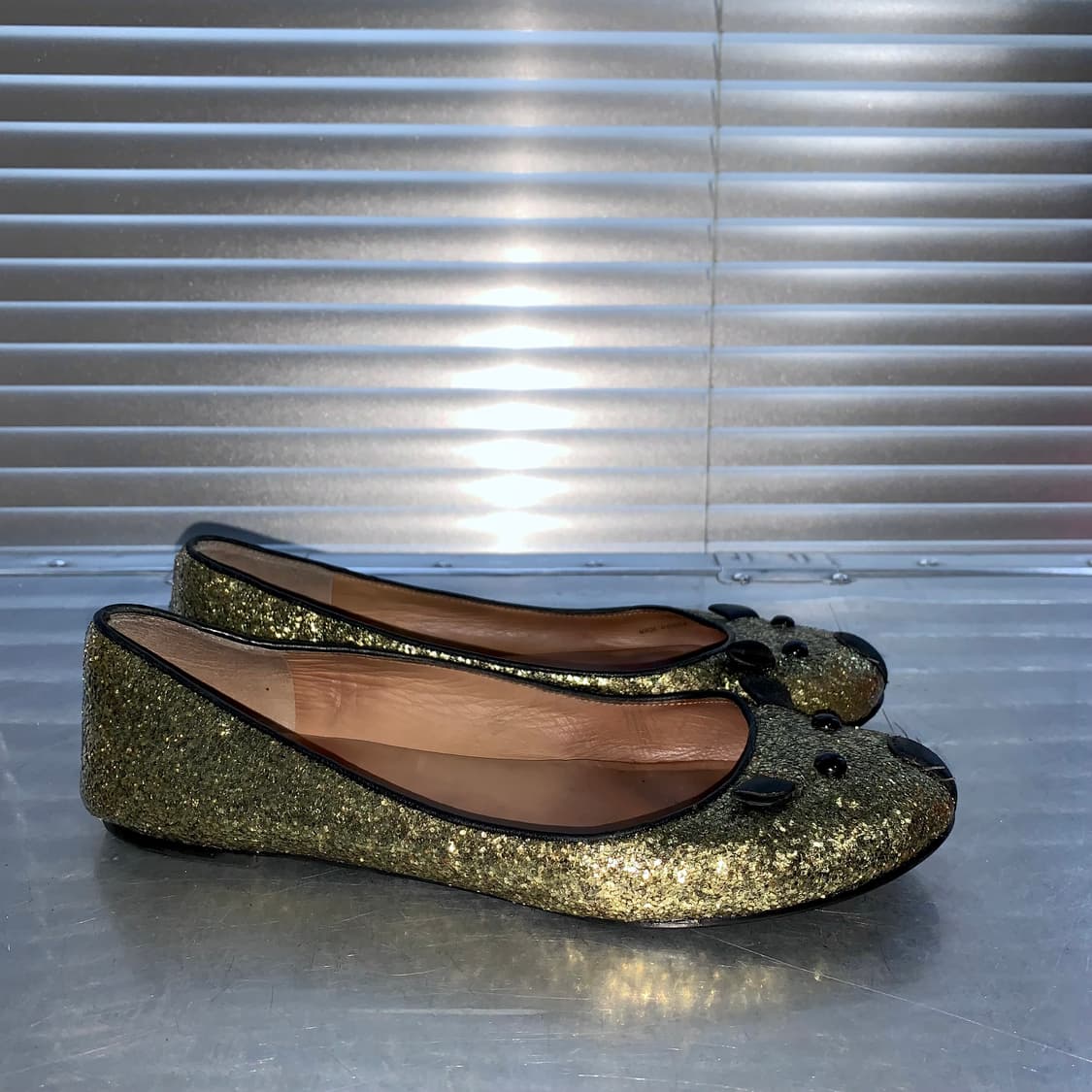 00s 마크 제이콥스 스웨이드 마우스 발레 플랫 상품이미지4