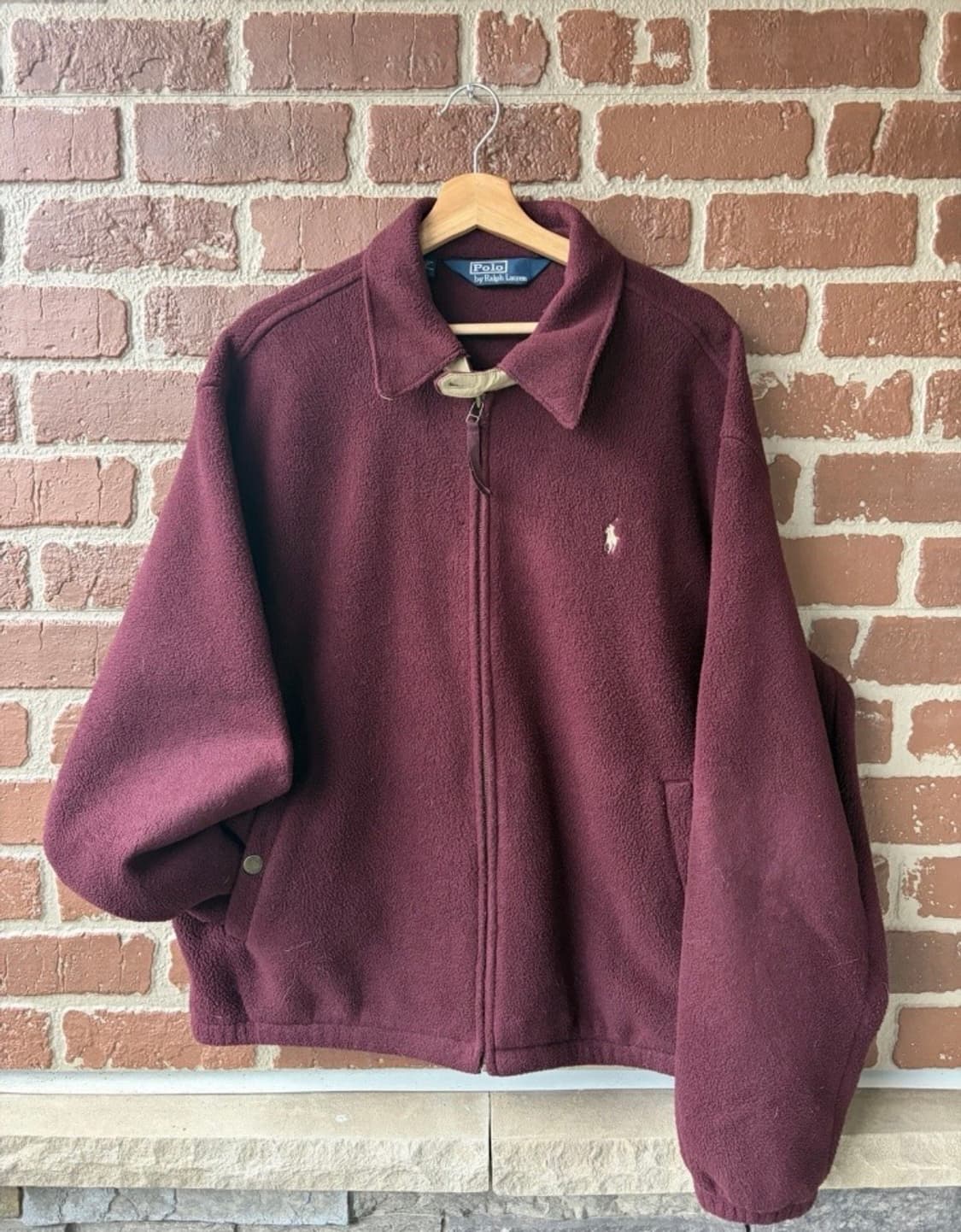 90‘s폴라텍 폴로 후리스 자켓판매합니다 상품이미지1