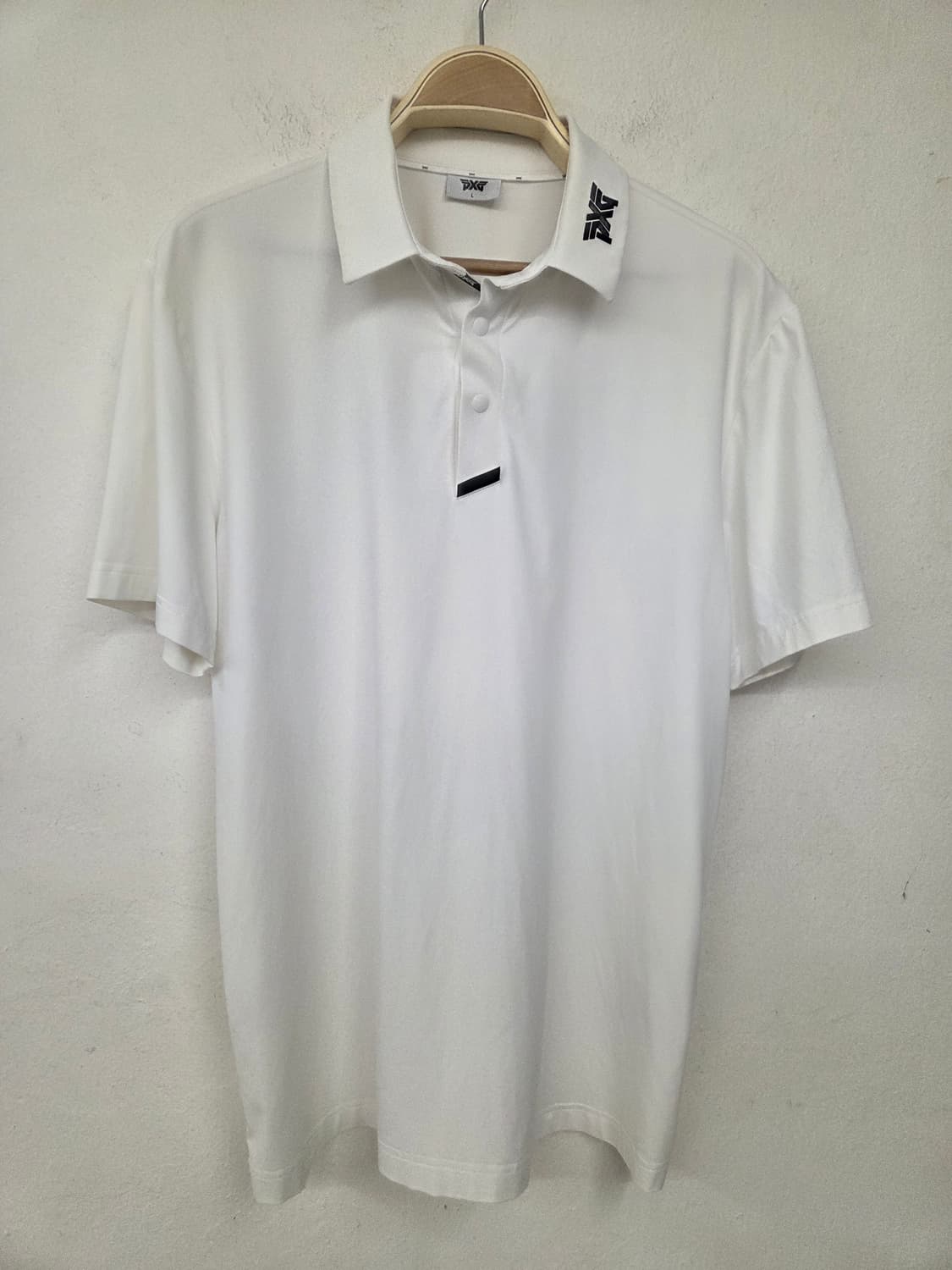 PXG 남성 골프 반팔 카라티 화이트 L 상품이미지1