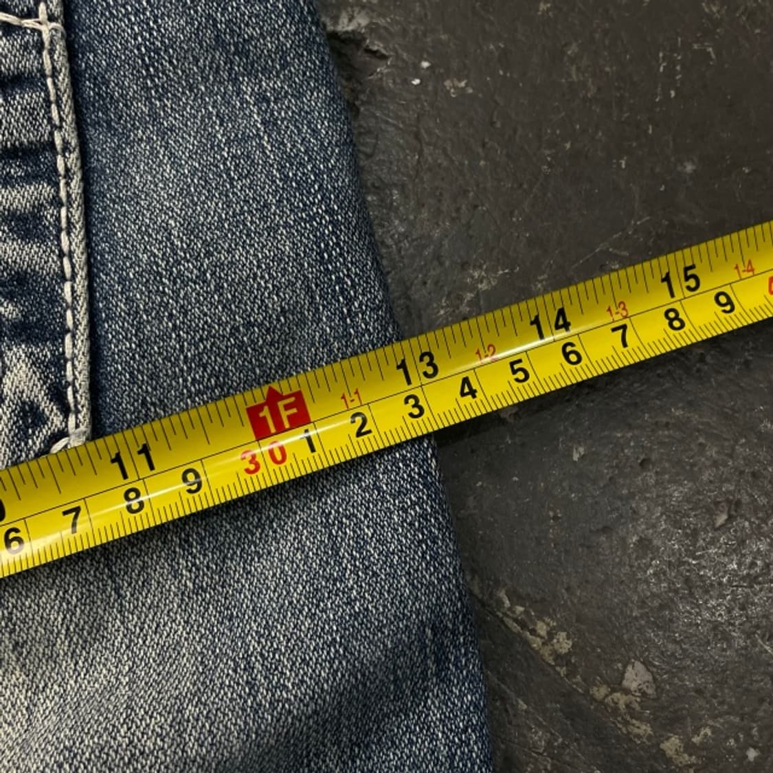 34 트루릴리전 섹션 조이 빅 부츠컷 팬츠 상품이미지7