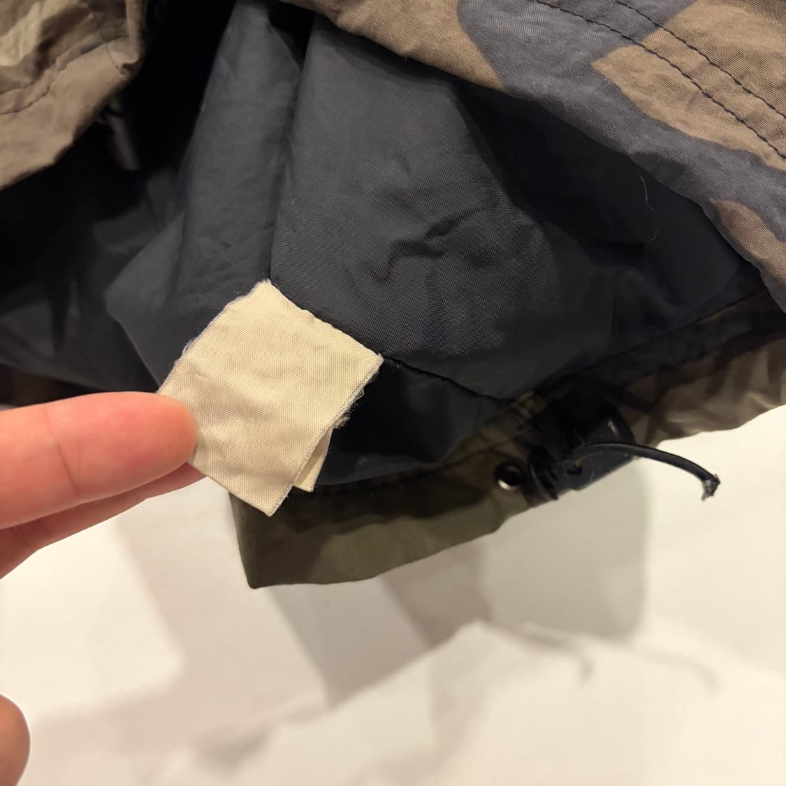 [90] 노스페이스 카모플라쥬 빈티지 바람막이 자켓 B670 상품이미지8