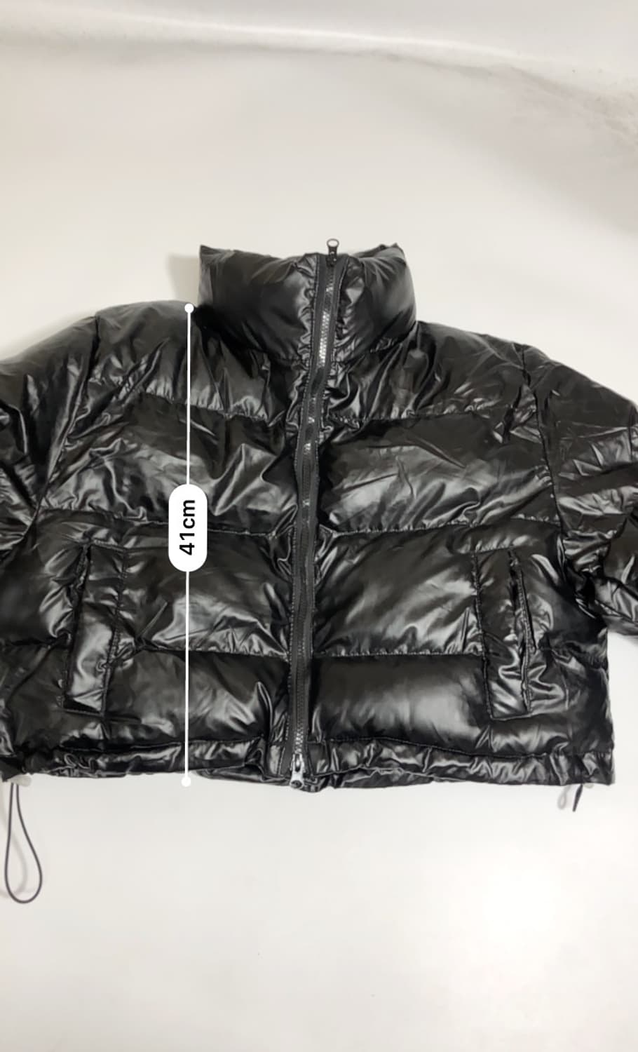 아워룸 빅하트 크롭 패딩  상품이미지7