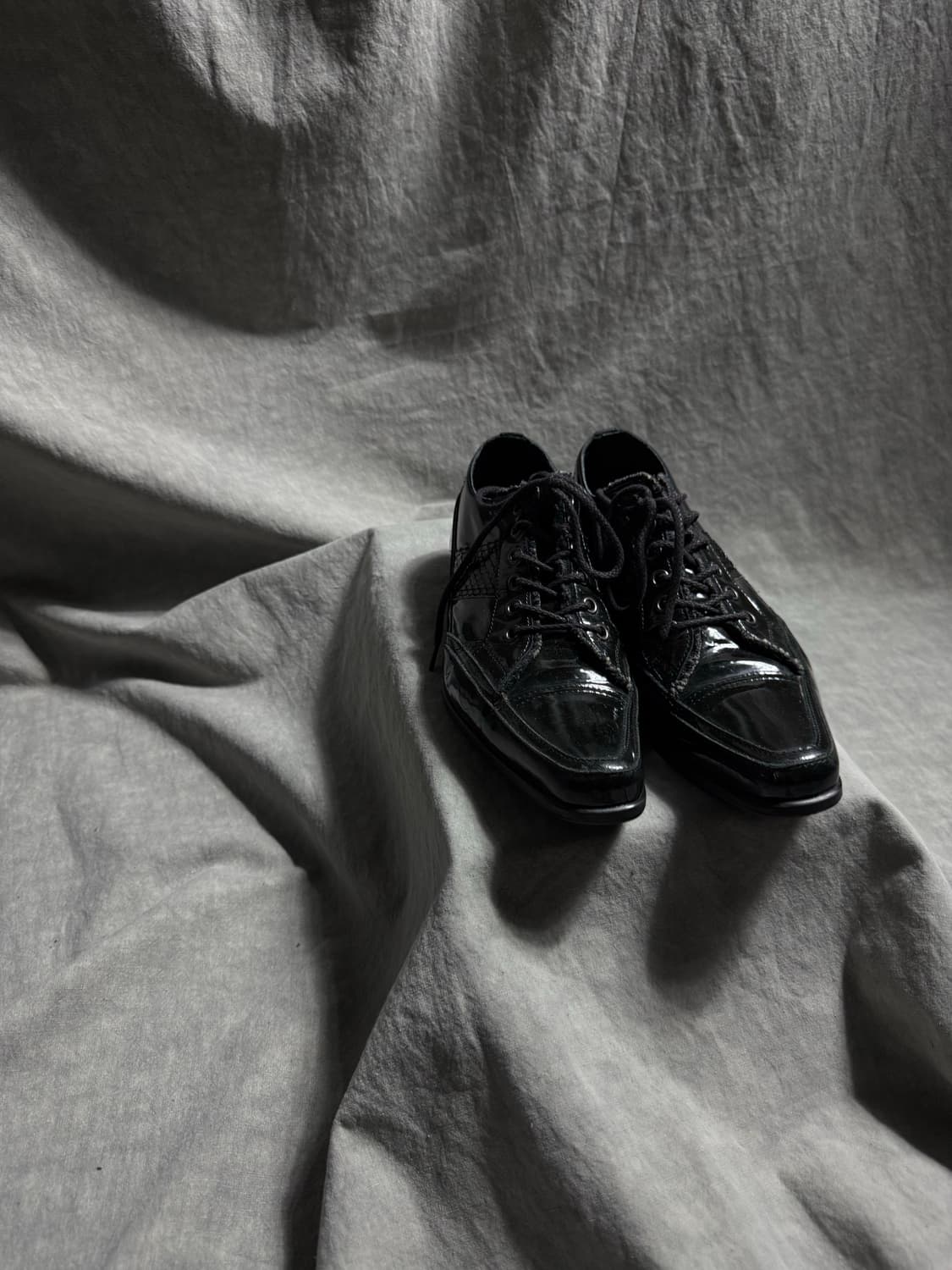 5361 pour les hommes Glossy Enamel Shoes 상품이미지8