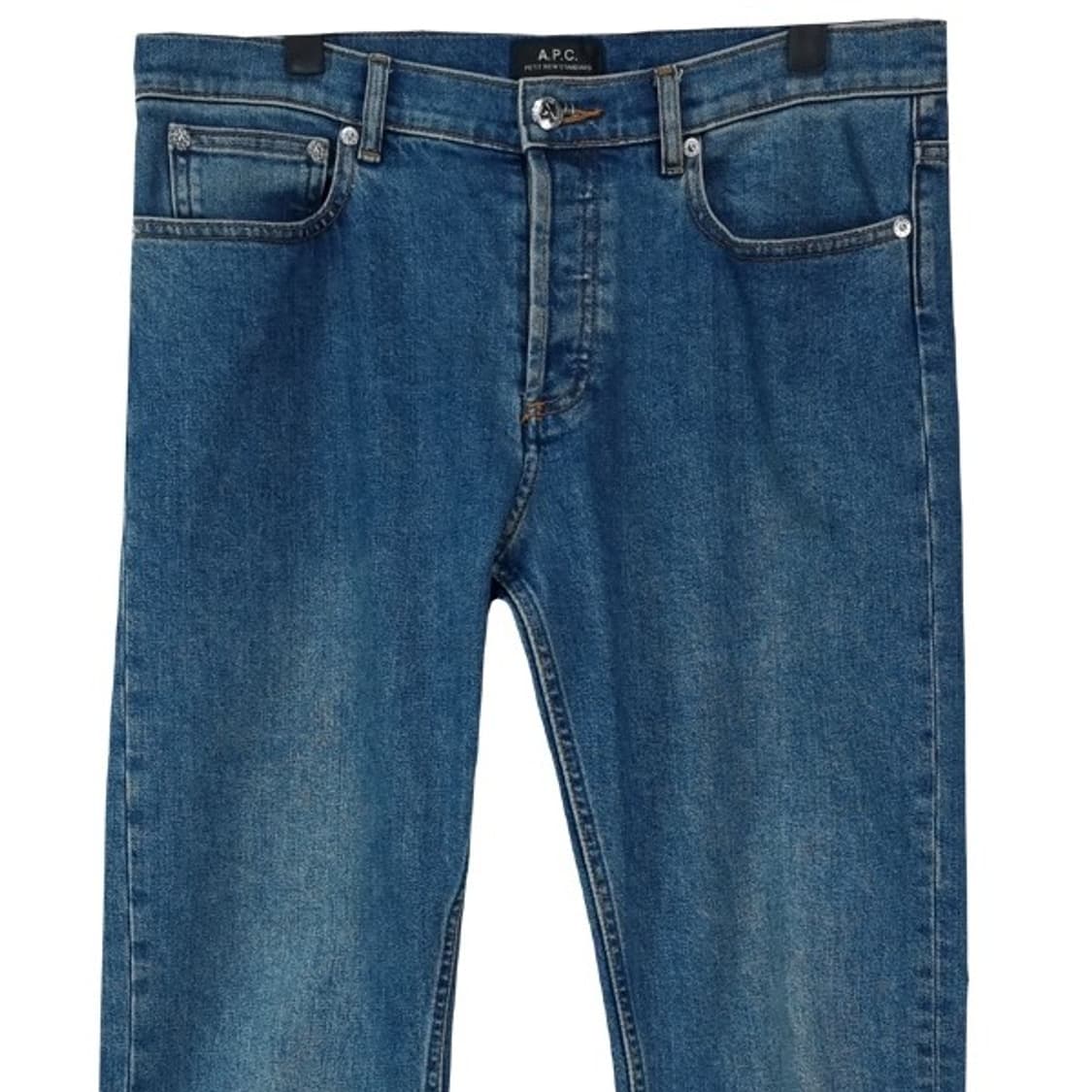 [아페쎄] 쁘띠 뉴 스탠다드 슬림핏 데님 팬츠 청바지 P01451 상품이미지4