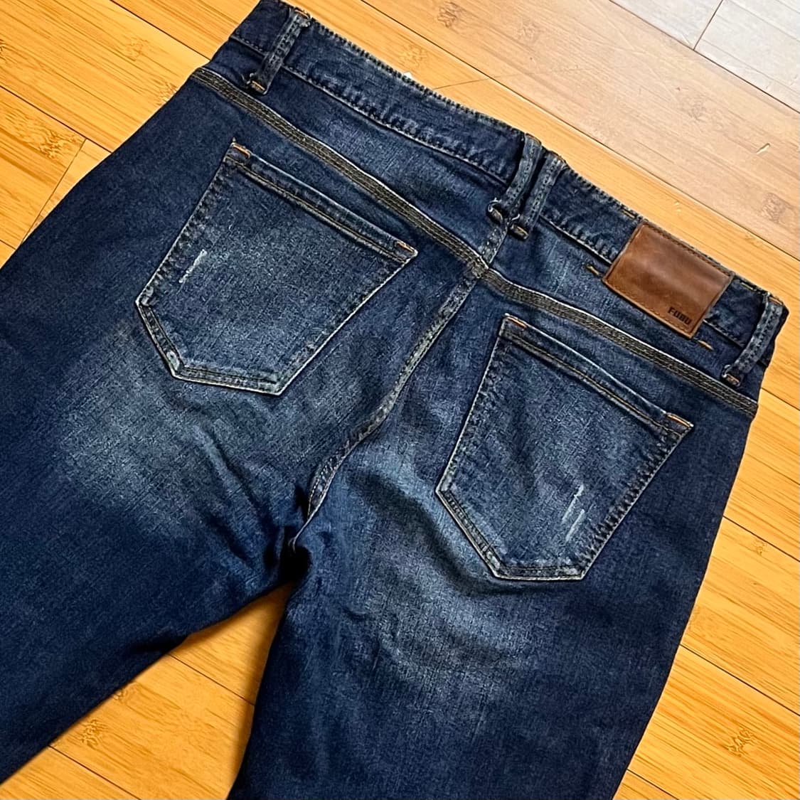 후부 데님팬츠 SIZE 86 상품이미지4