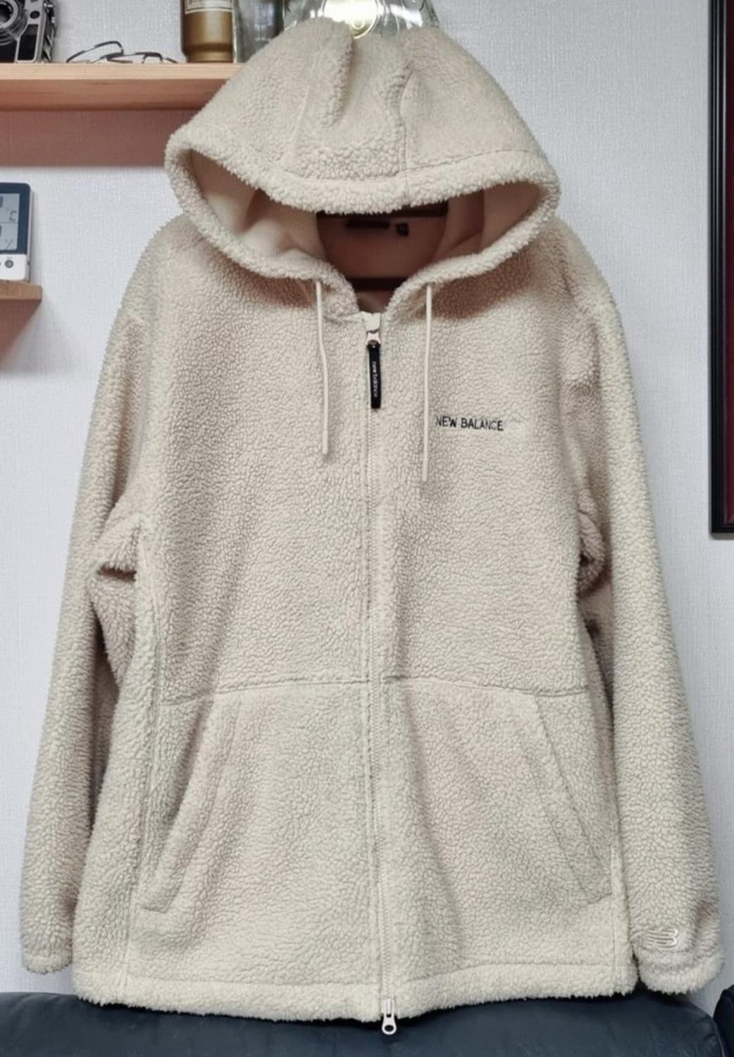 뉴발란스 UNI NB 레터링 후리스 (플리스)
후드집업, 플리스 쟈켓 상품이미지1