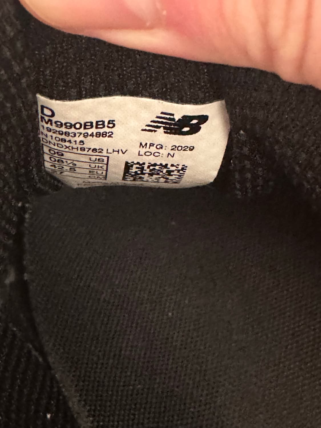 뉴발란스 m990bb5 상품이미지8