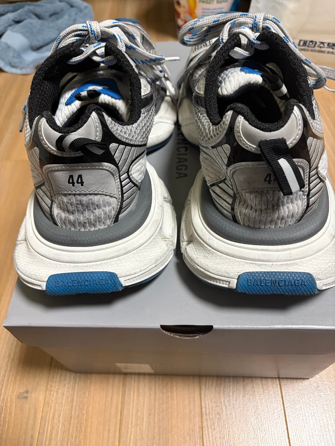 발렌시아가 3XL 블루 44 (상태최상) 상품이미지2