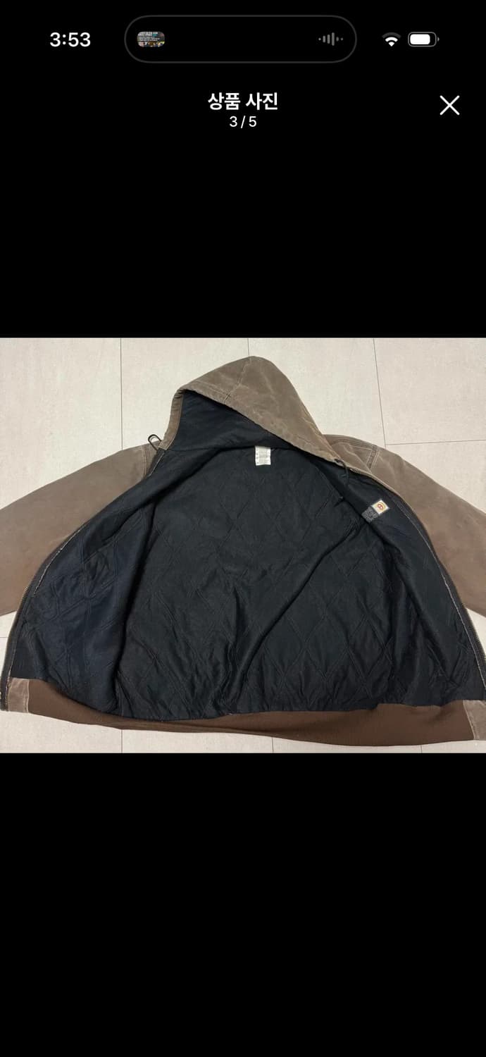 [L]칼하트 j68cht 액티브후드자켓 j130 상품이미지3