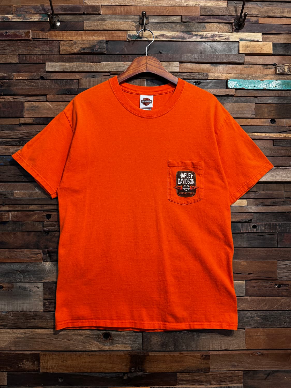 할리데이비슨 포켓 티셔츠 Made In USA (L) 100-103 상품이미지2