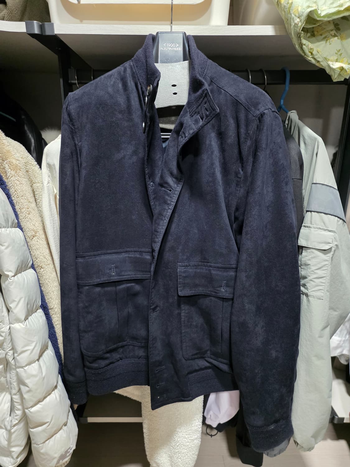 [105] 캠브리지멤버스 아놀 24FW a-1 스웨이드 자켓 상품이미지2