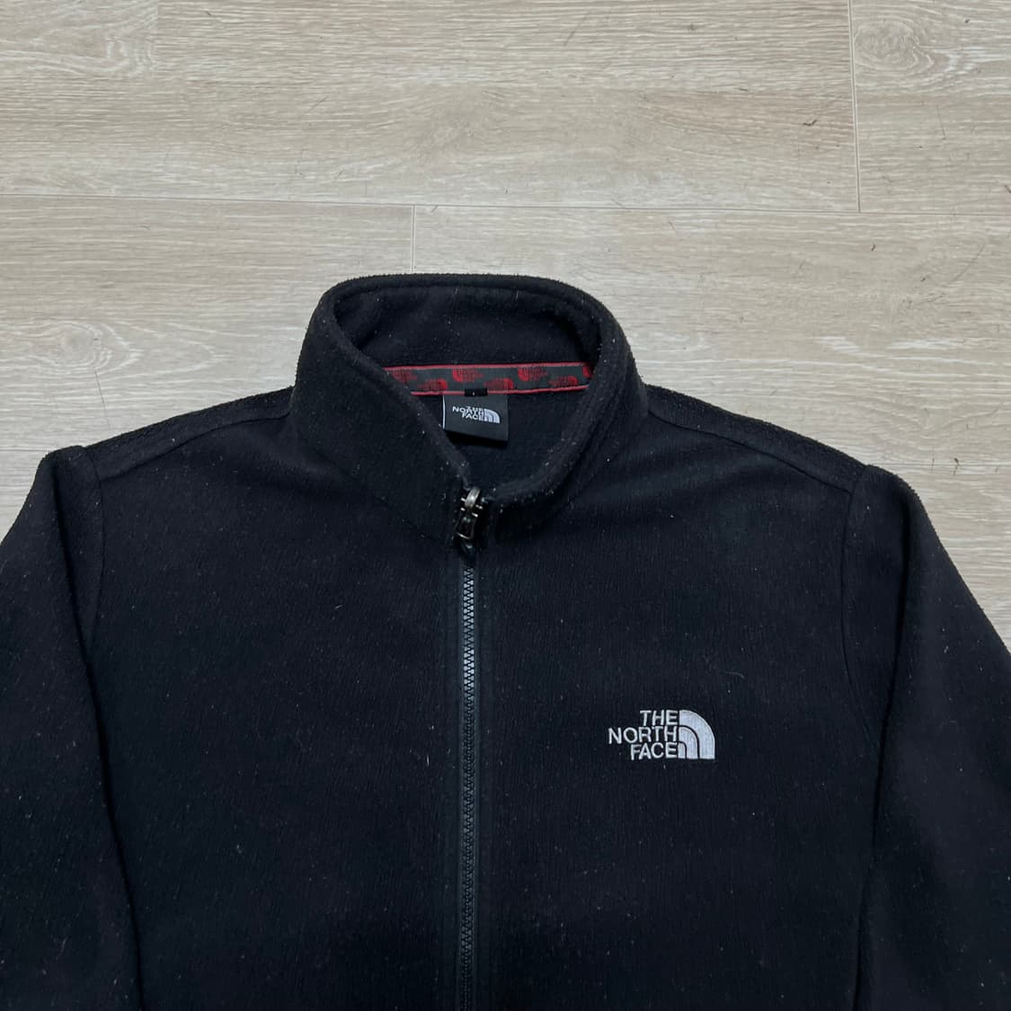 노스페이스 하프돔 자수로고 후리스 플리스 자켓 [블랙] L/100 상품이미지2
