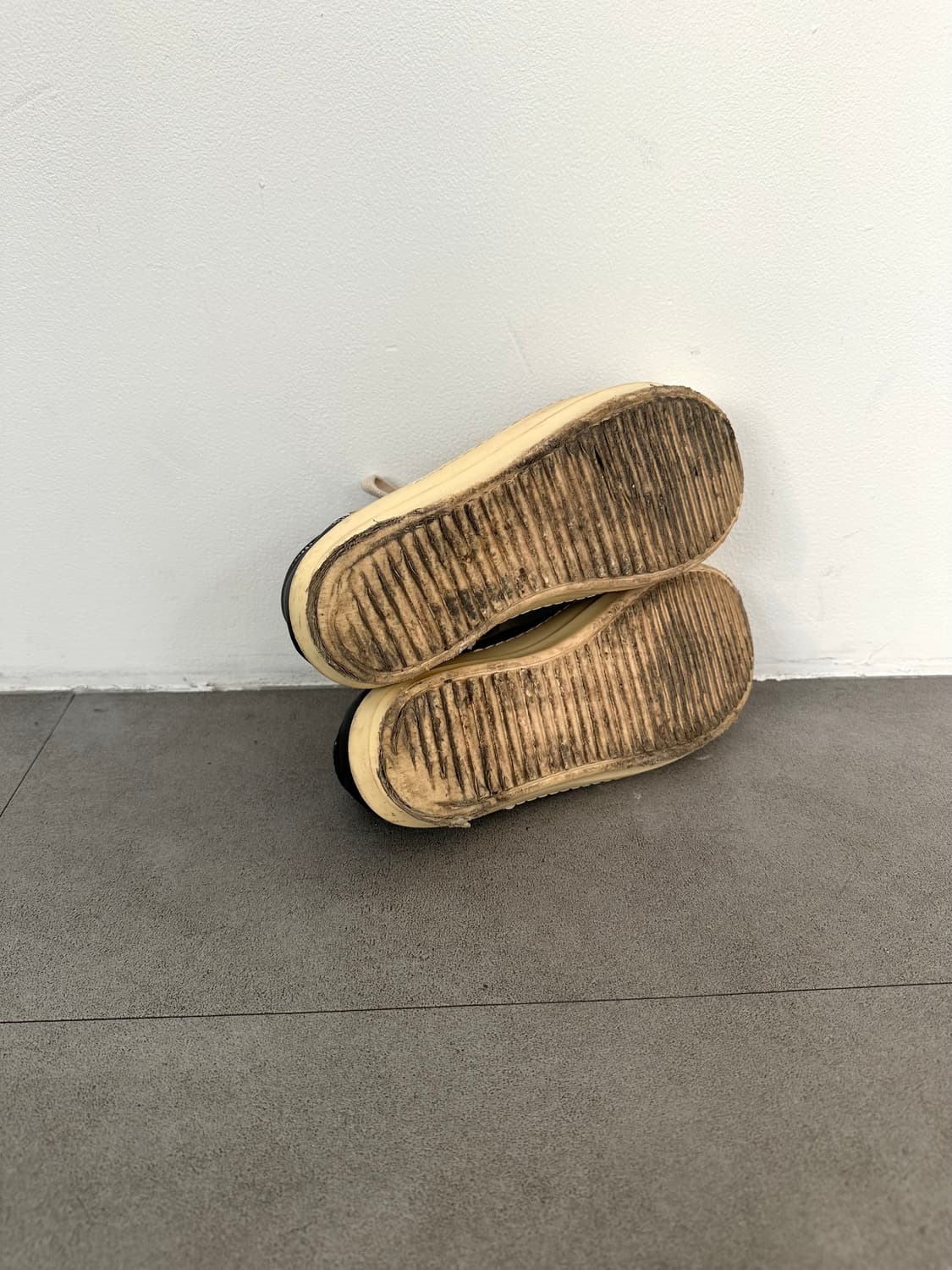 릭오웬스 빈티지 스니커즈 /릭반스 블랙밀크 상품이미지9