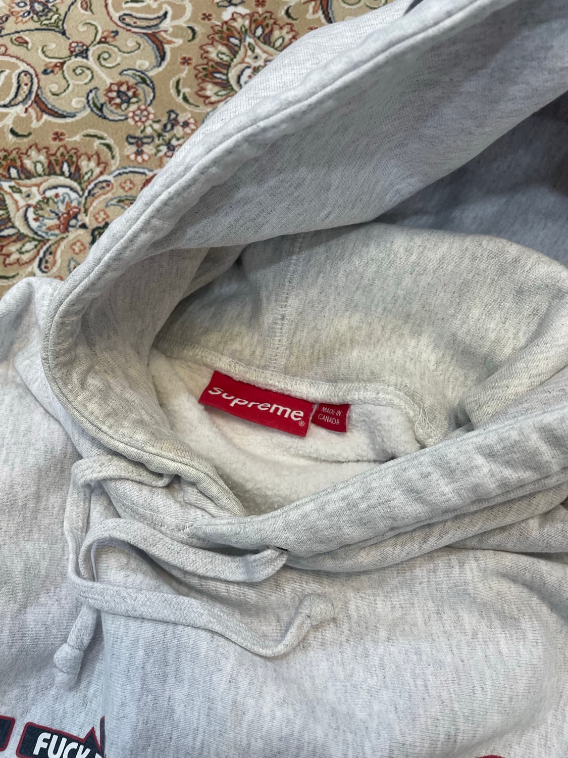 슈프림 인디펜던트 풀오버 후드티  상품이미지3