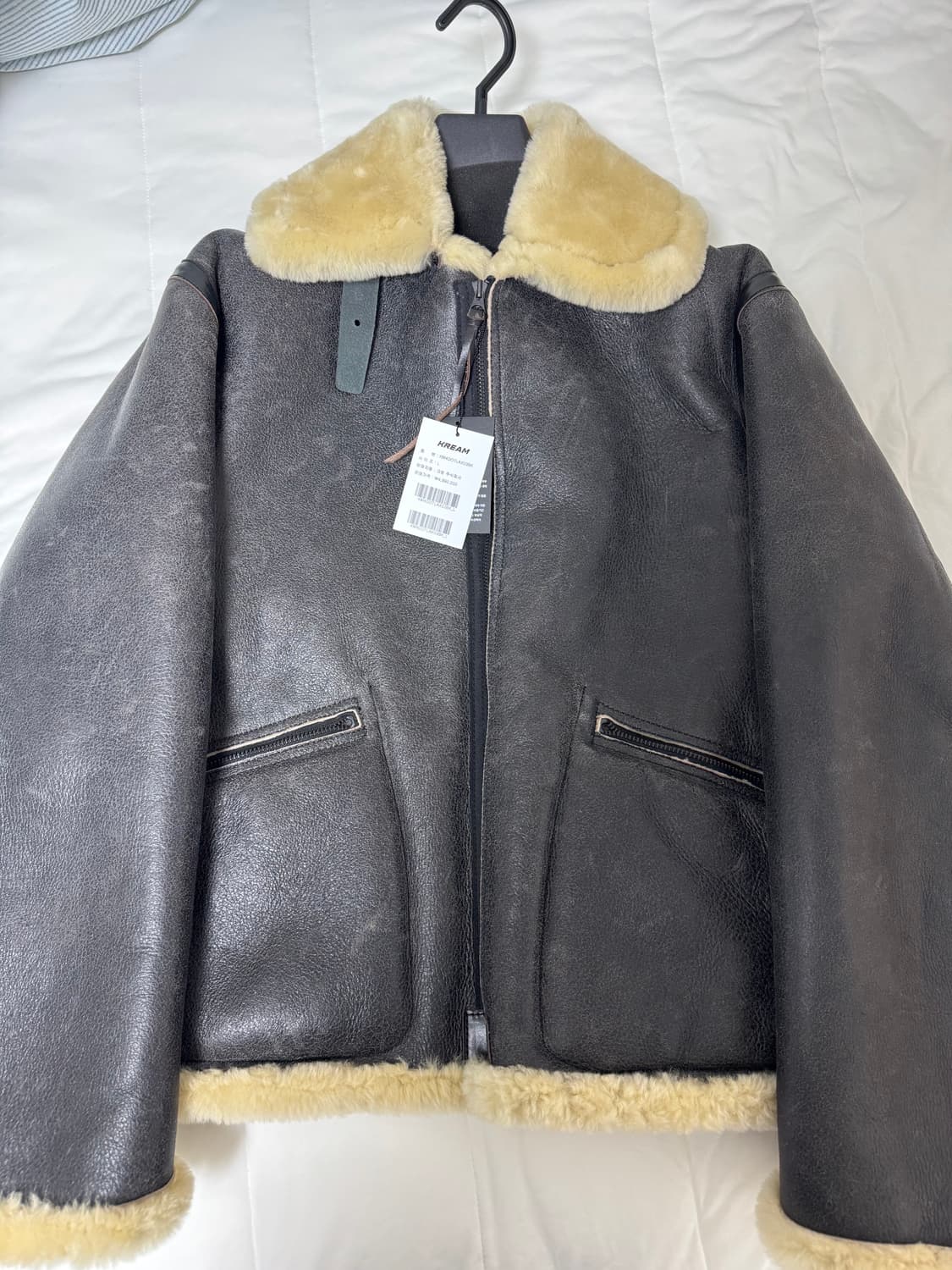 (L) Avirex 7522 B-1 Jacket Black, Comoli 상품이미지2