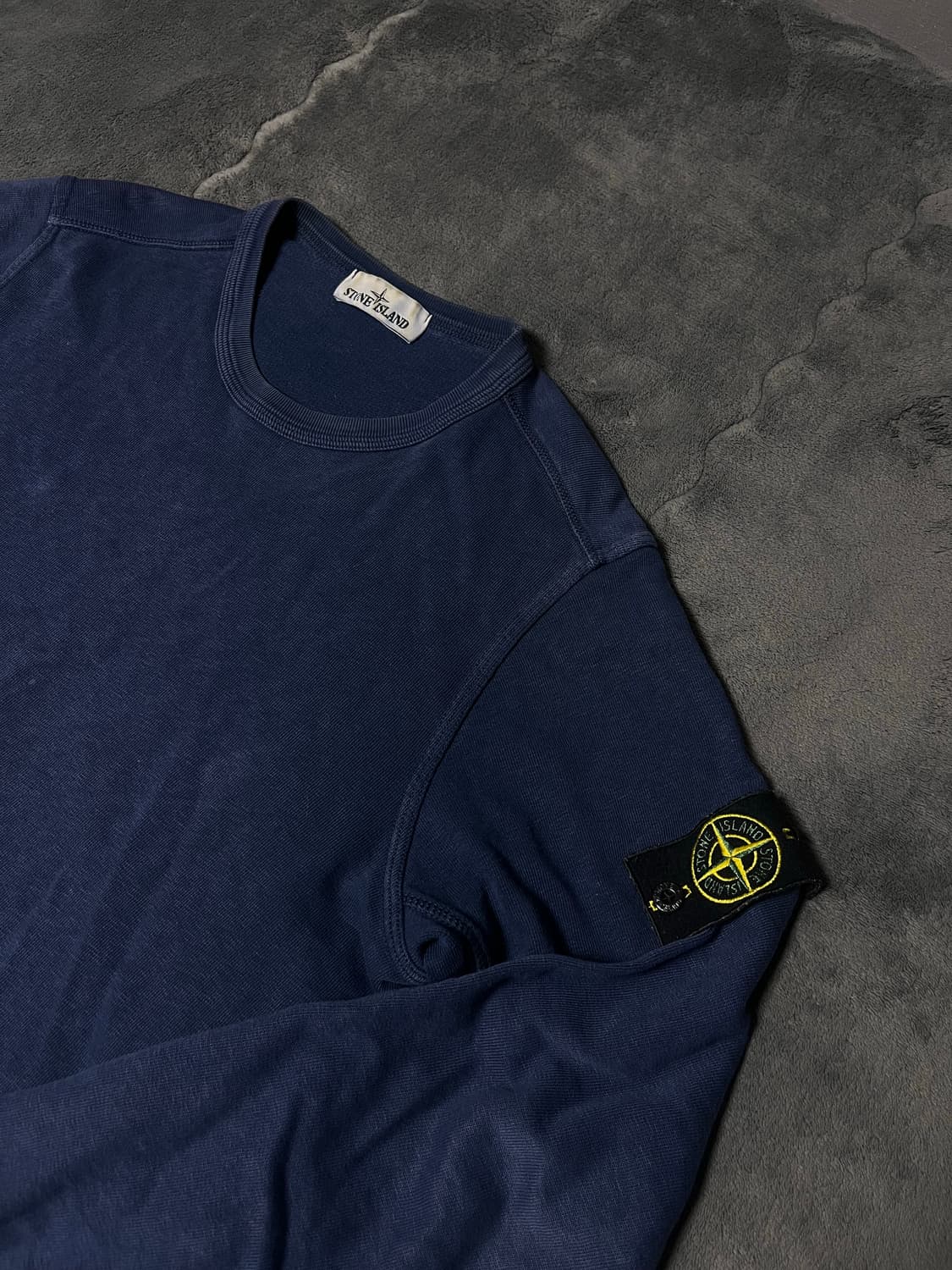 스톤아일랜드 워시드 블루 맨투맨 size M 상품이미지2