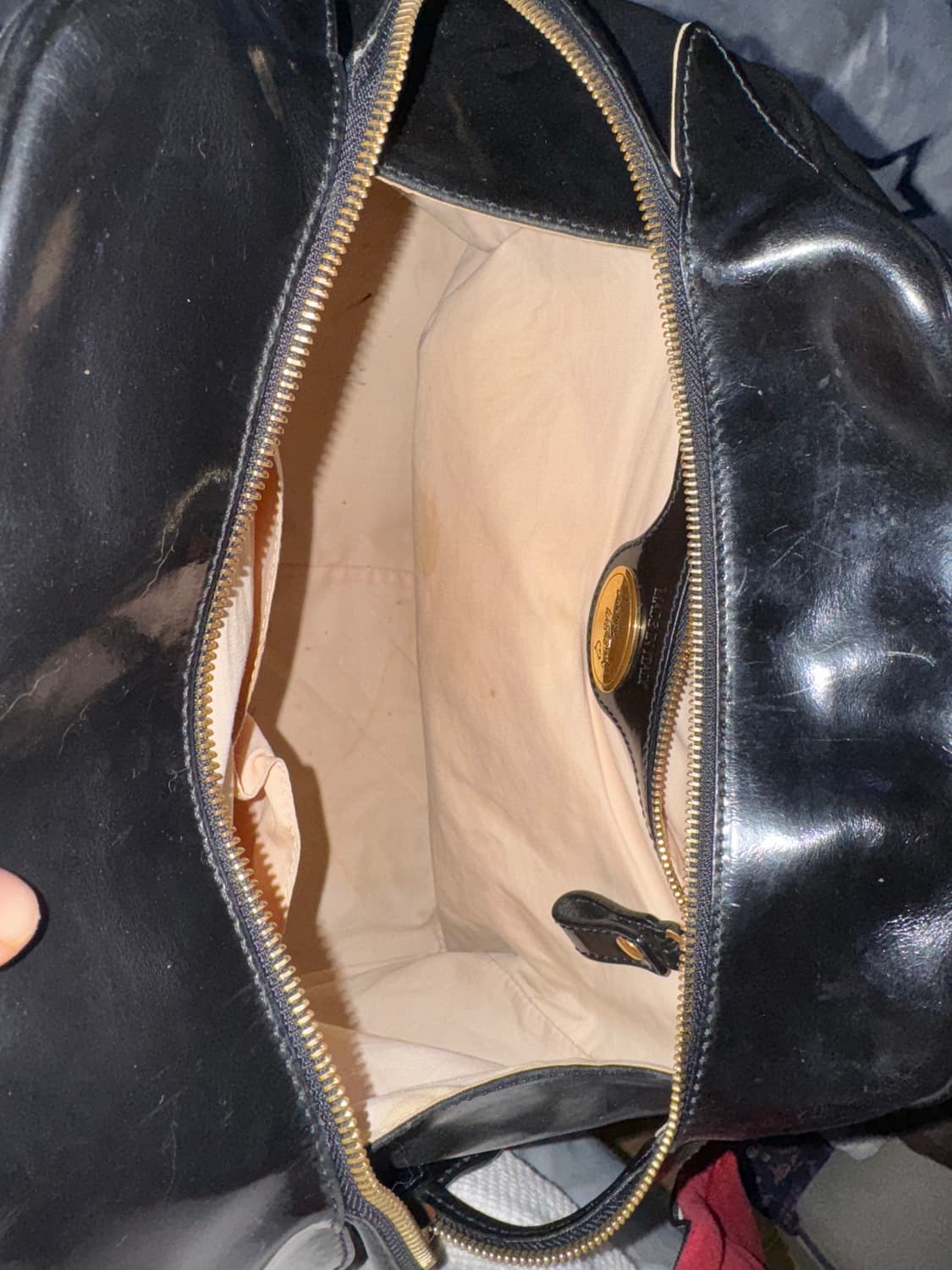 비비안웨스트우드 야스민 레더 토트백 상품이미지5