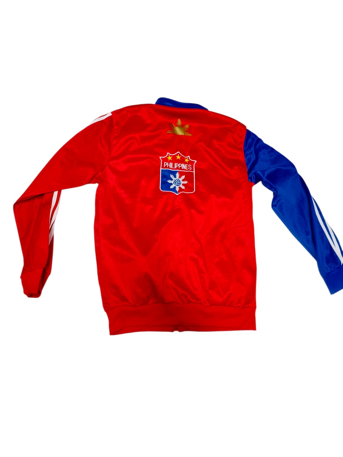 아디다스 필리핀 국대 블루 레드 사선 배색 트랙탑 져지 (실측90-95) 상품이미지2