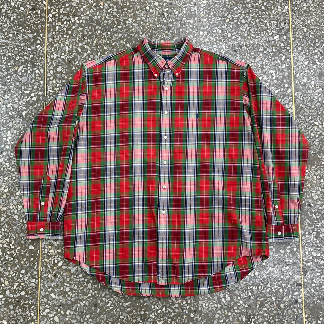 폴로 랄프로렌 블레이크 체크 셔츠 XXL 상품이미지1