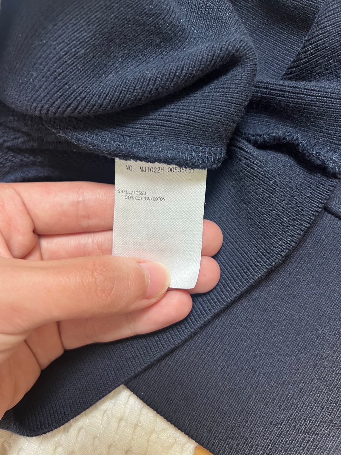 (정품) 톰브라운 네이비 금장 후드집업 3사이즈 상품이미지6