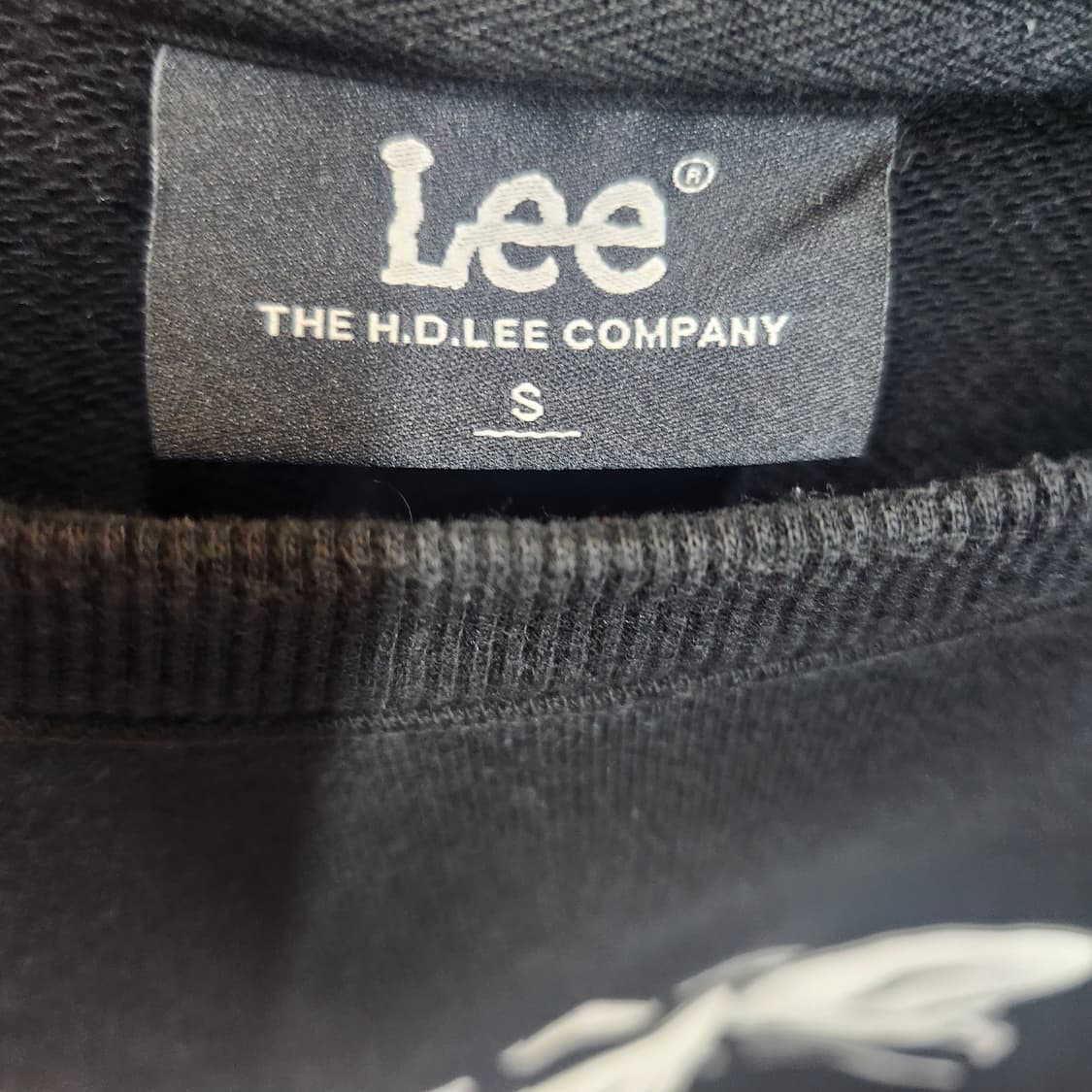 Lee 빅로고 프린팅 맨투맨 L 상품이미지4