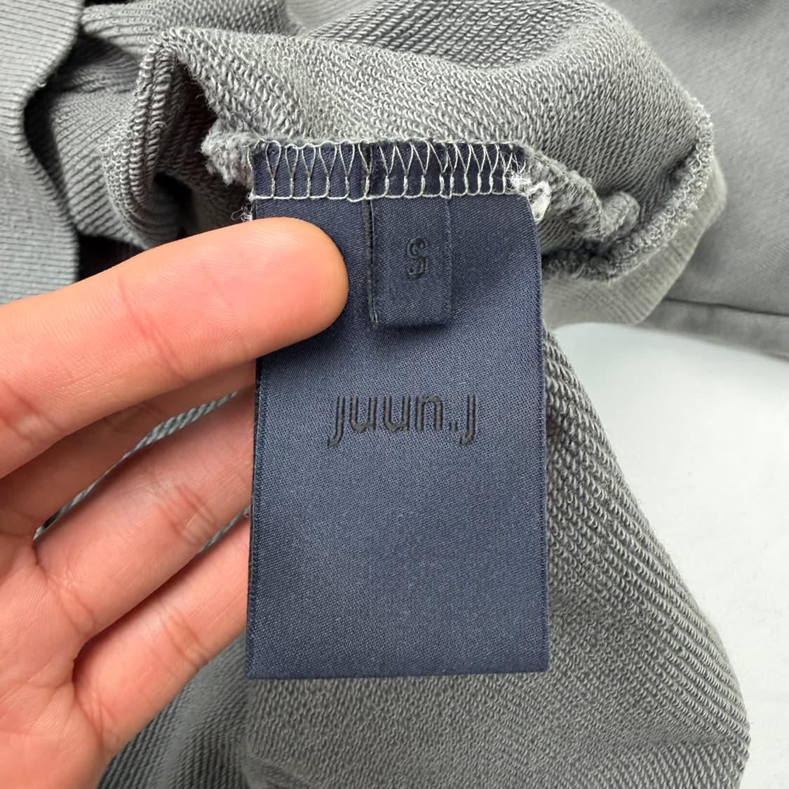 준지 데칼 백 프린팅 스웻셔츠 S 상품이미지8