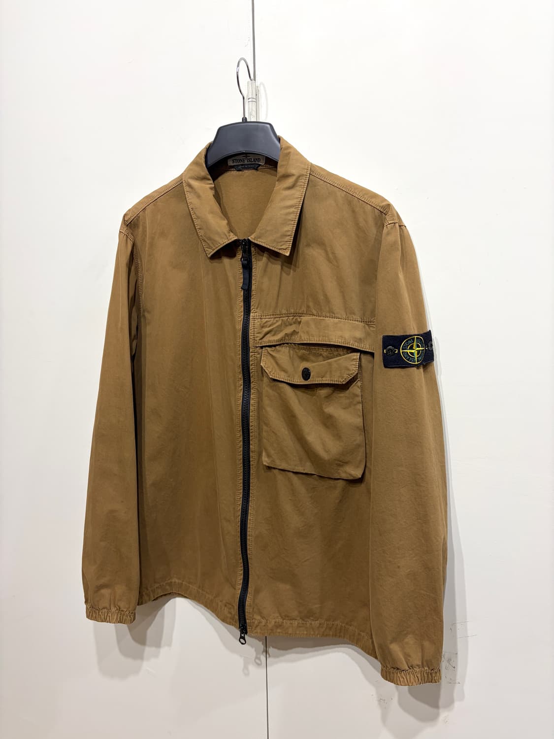 20FW 스톤 아일랜드 올드 이펙트 오버 자켓 상품이미지2