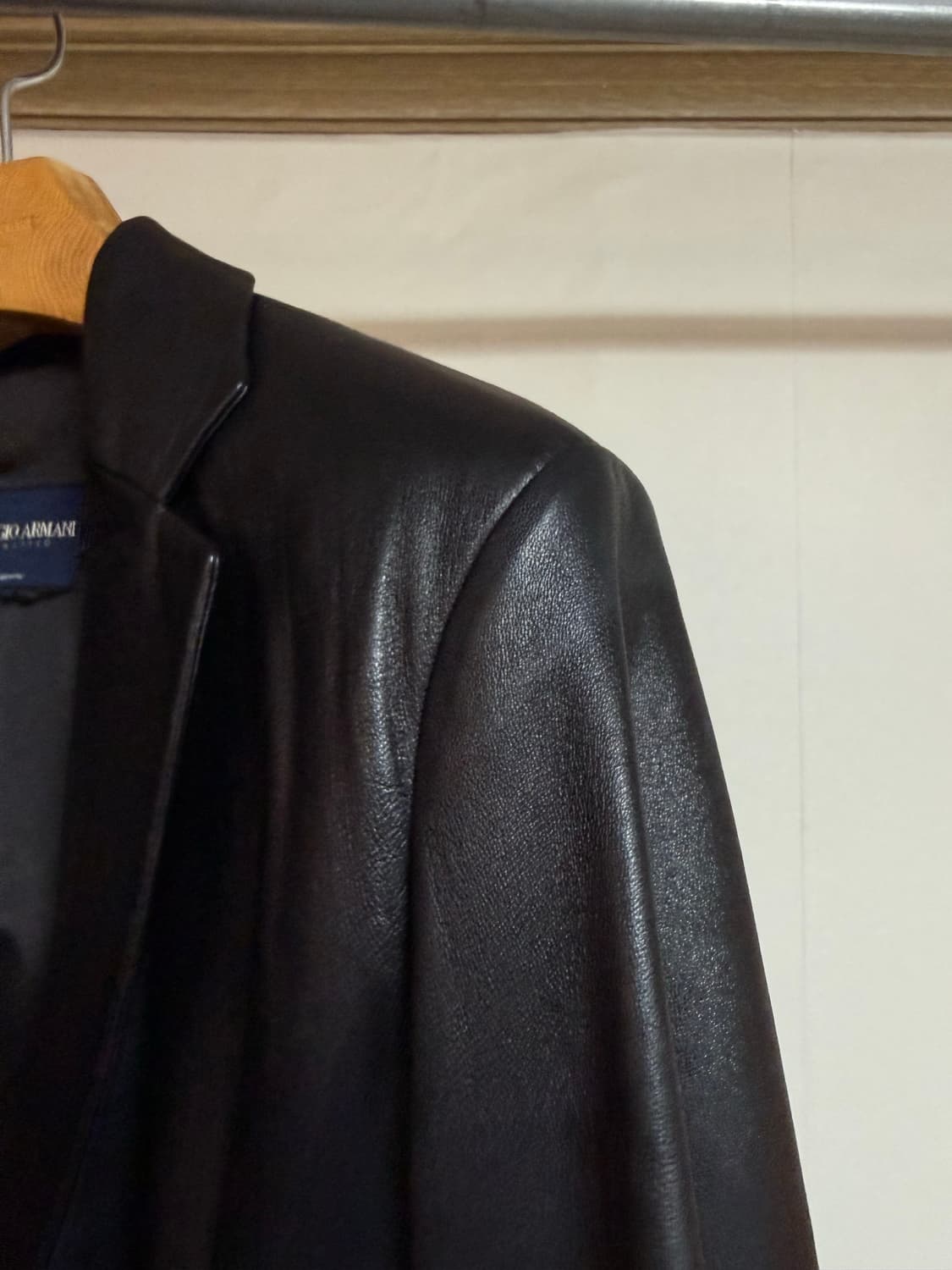 조르지오 아르마니 클라시코 가죽 블레이저 상품이미지9