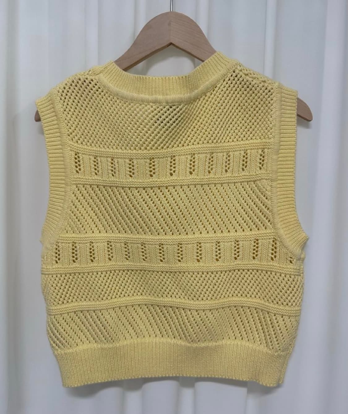 마리떼 프랑소와 저버 니트베스트 옐로우 상품이미지5