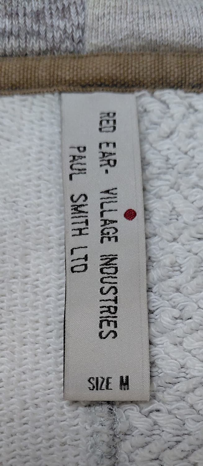 [M] 폴스미스 레드이어(Red Ear) 패치워크 풀집업 후드티 상품이미지5