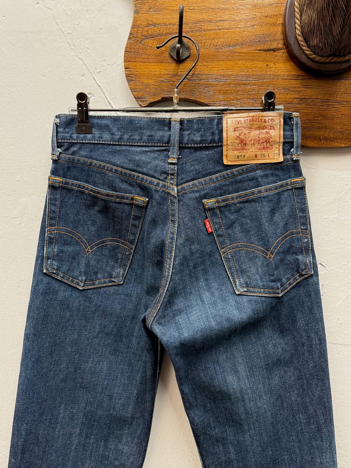 Japan Levi’s 7553 Indigo Slim Straight D 상품이미지2